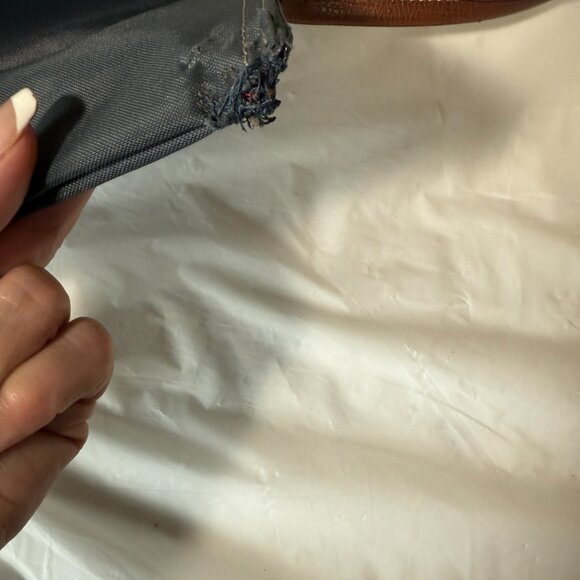 Longchamp Lepliage Blue Nylon Tote Shoulder Bag Foldable Design - Picture 2 of 16